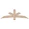 Ekena Millwork Alberta Smooth Timber Gable Bracket, Douglas Fir, 72"W x 24"H x 1 1/2"D x 5 1/2"F, 8/12 Pitch GBW072X24X0206ALB00SDF - alternate 1